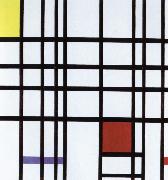 Piet Mondrian compostition with yellow,blue and red,1937 to 42 oil painting